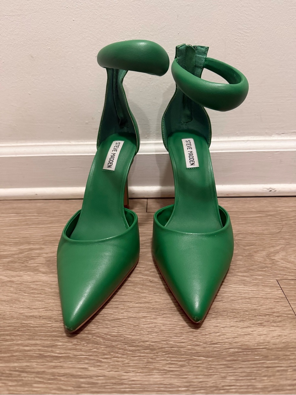 Green Steve Madden heels size 11